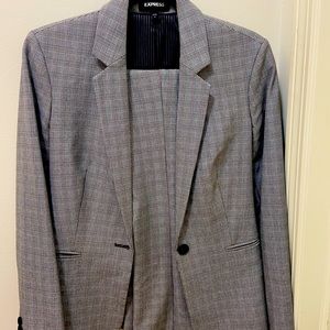 Grey Plaid Suit